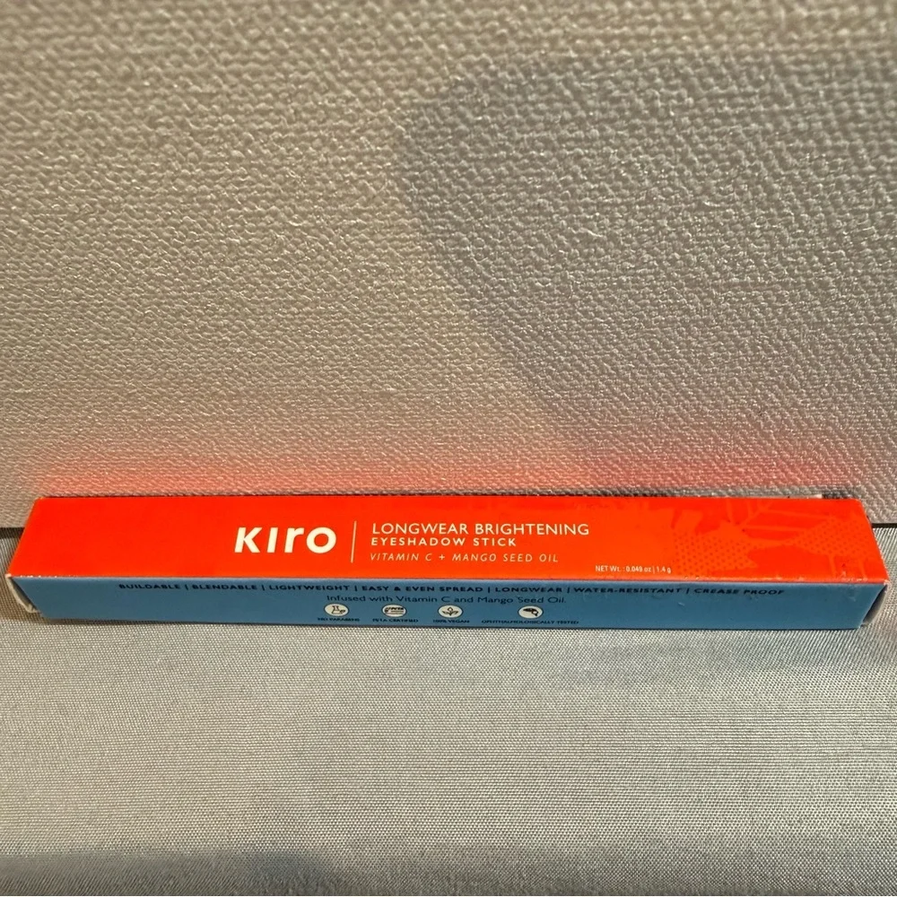 NIB Kiro Longwear Eyeshadow Stick 02 Sandy Copper Vegan Clean Beauty Shadow